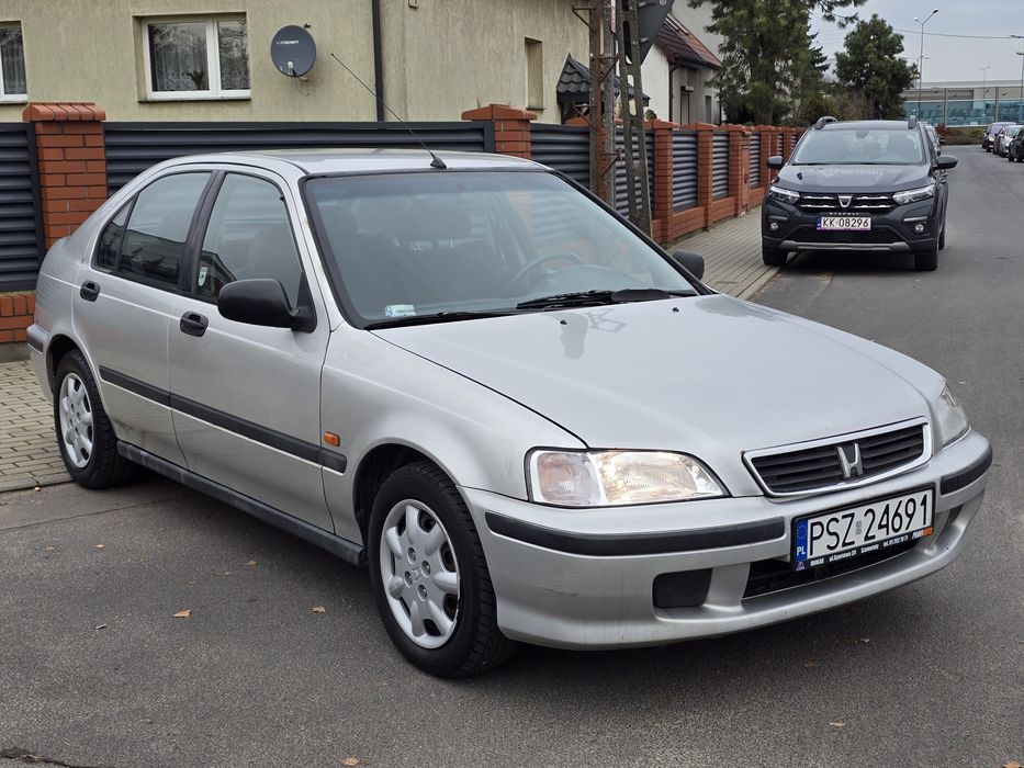 Honda Civic 1.4 LPG,1999r,właś:od 16 lat,bez korozji,klimatyzacja,elek