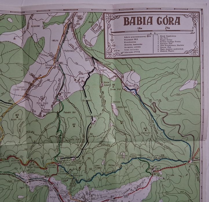 Szlaki Babiej Góry.