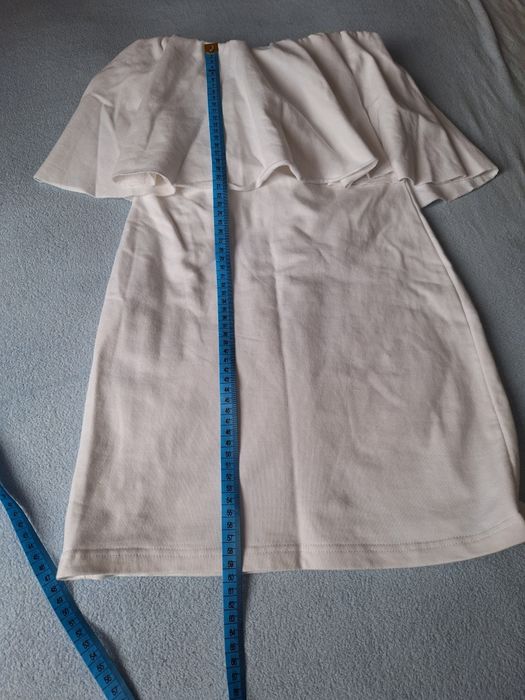 Mini sukienka, tunika Biała.