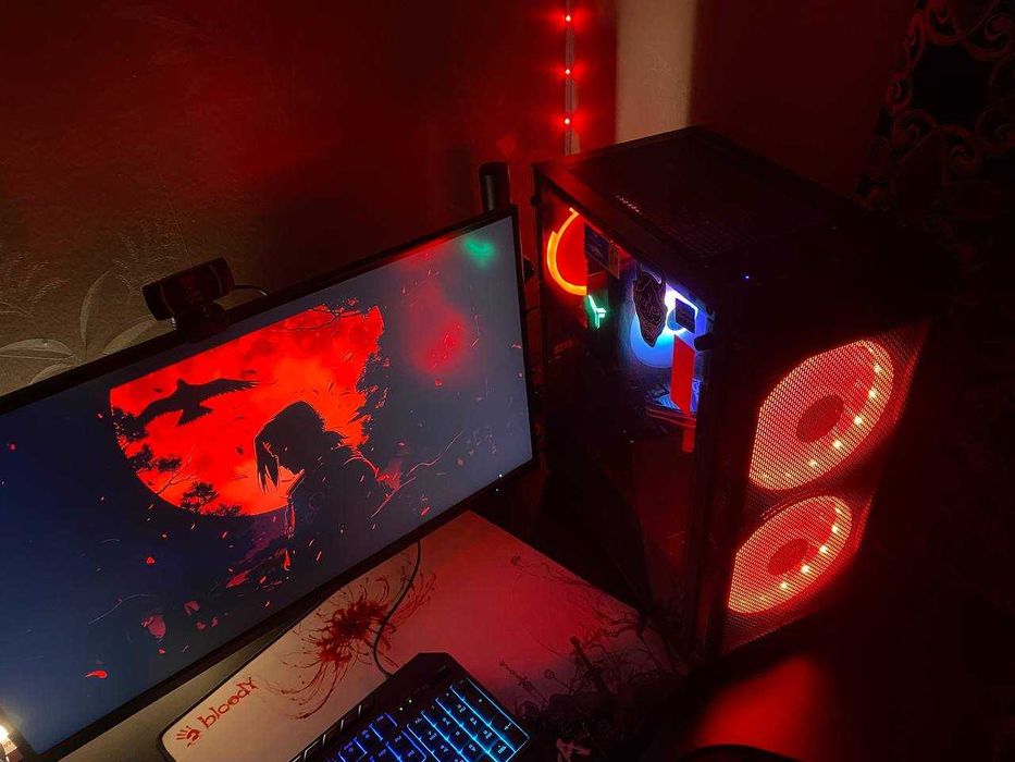 Ігровий ПК QUBE i5 10400F RX 6600 + Монітор MSI Optix MAG273 27"