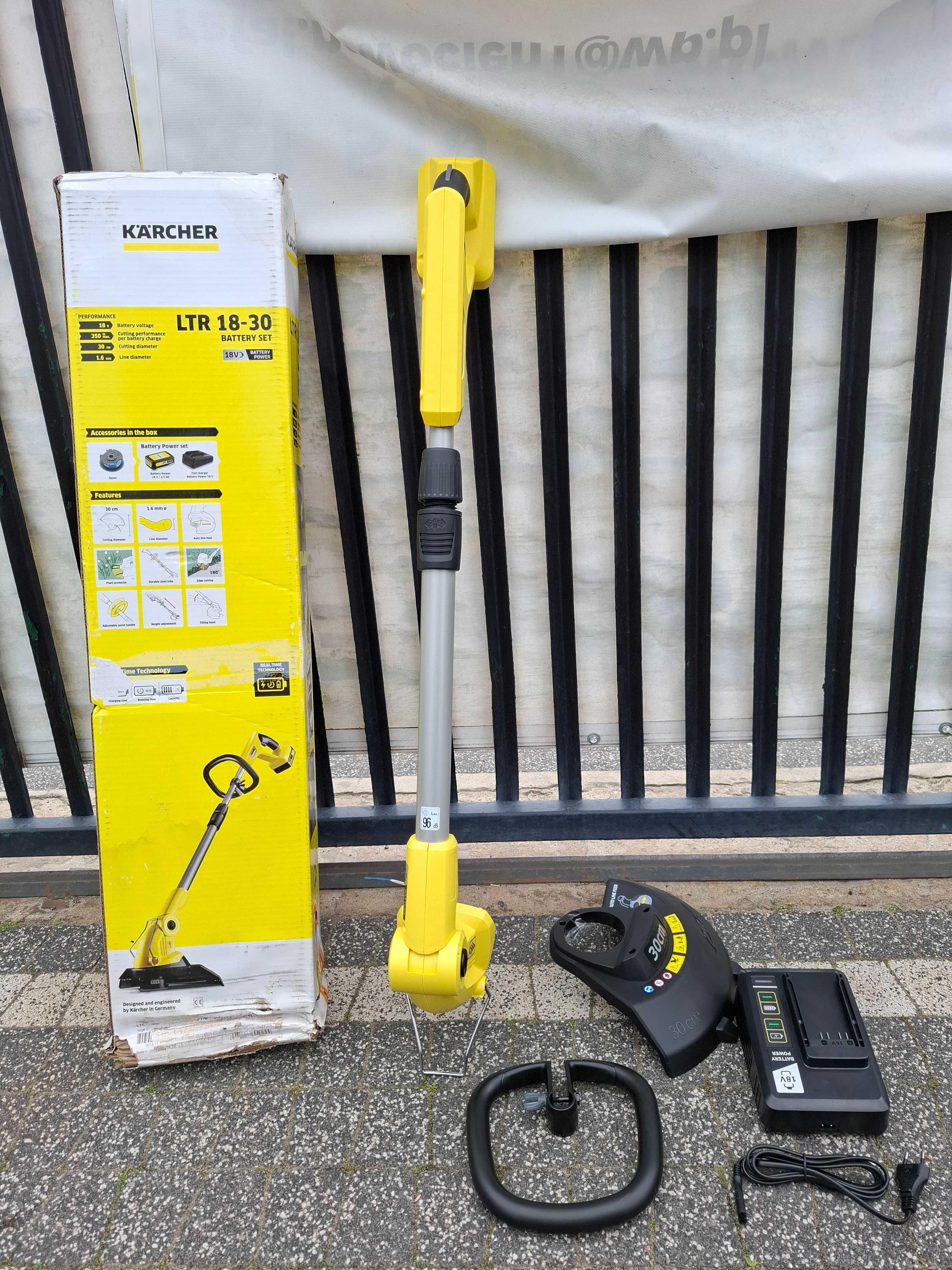 Podkaszarka akumulatorowa Karcher LTR 18-30 * Ładowarka