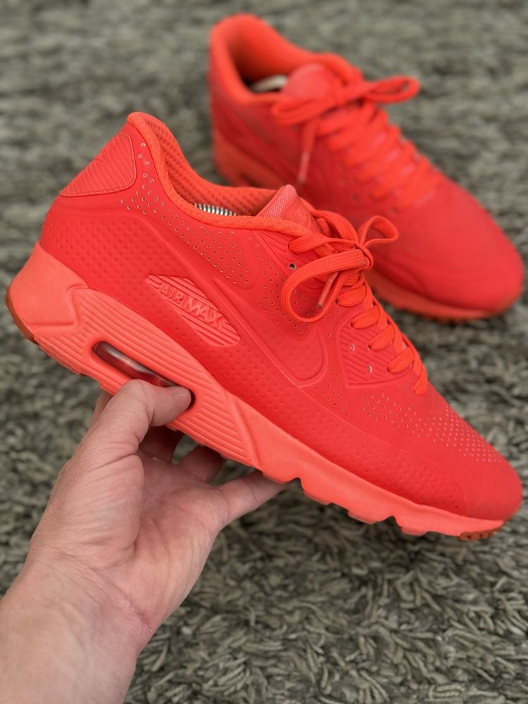 Кроссовки Nike Air Max 90 Ultra Moire Bright Crimson 819477-600