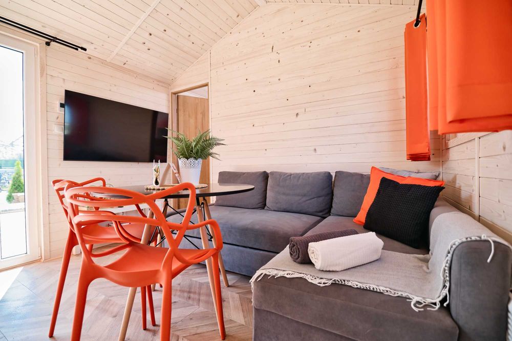 Luksusowy, Domek Całoroczny typu stodoła - Stan pod klucz, biznes