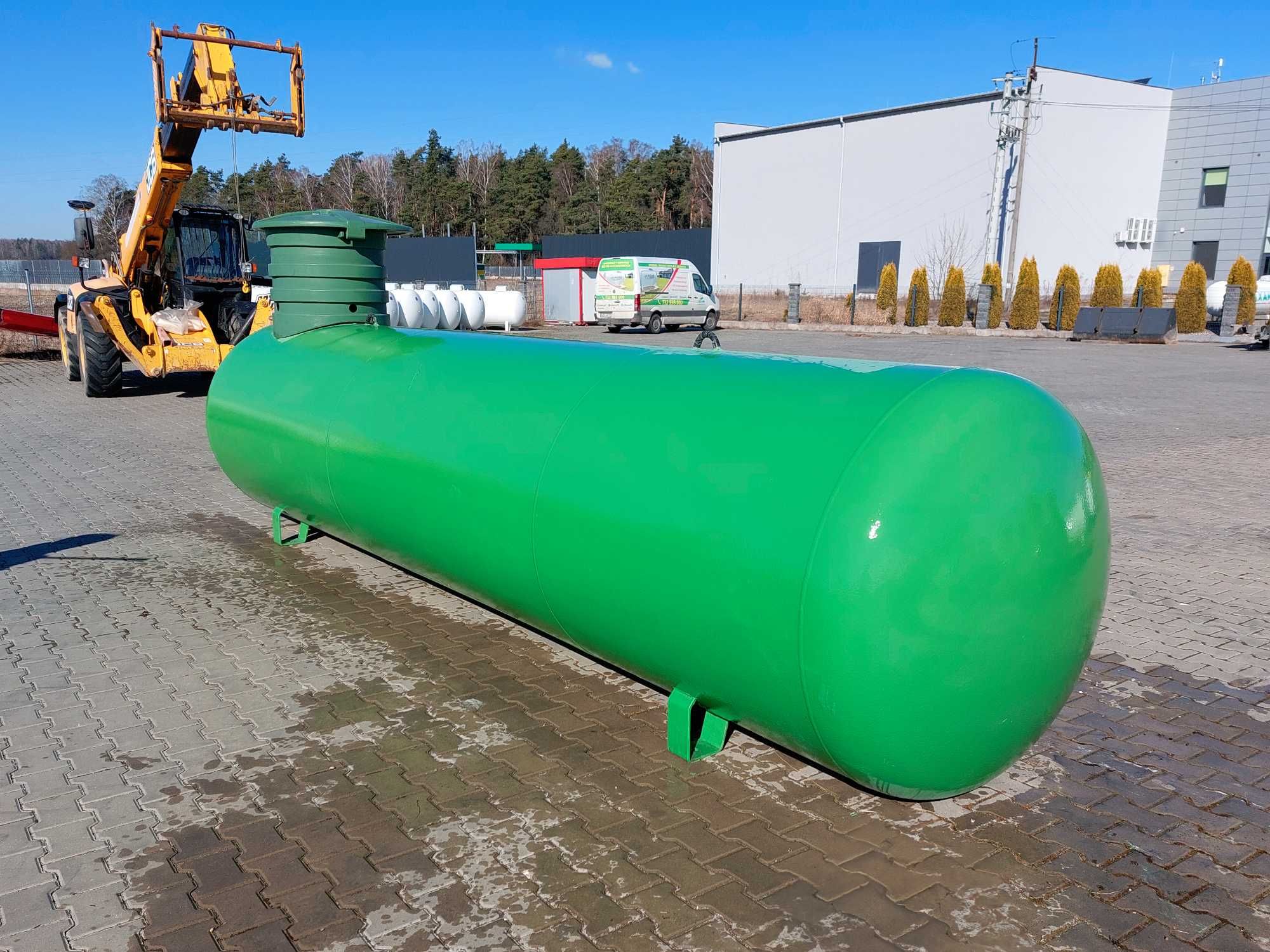 Zbiornik na gaz propan LPG wraz z instalacją - 2700, 4850, 6400