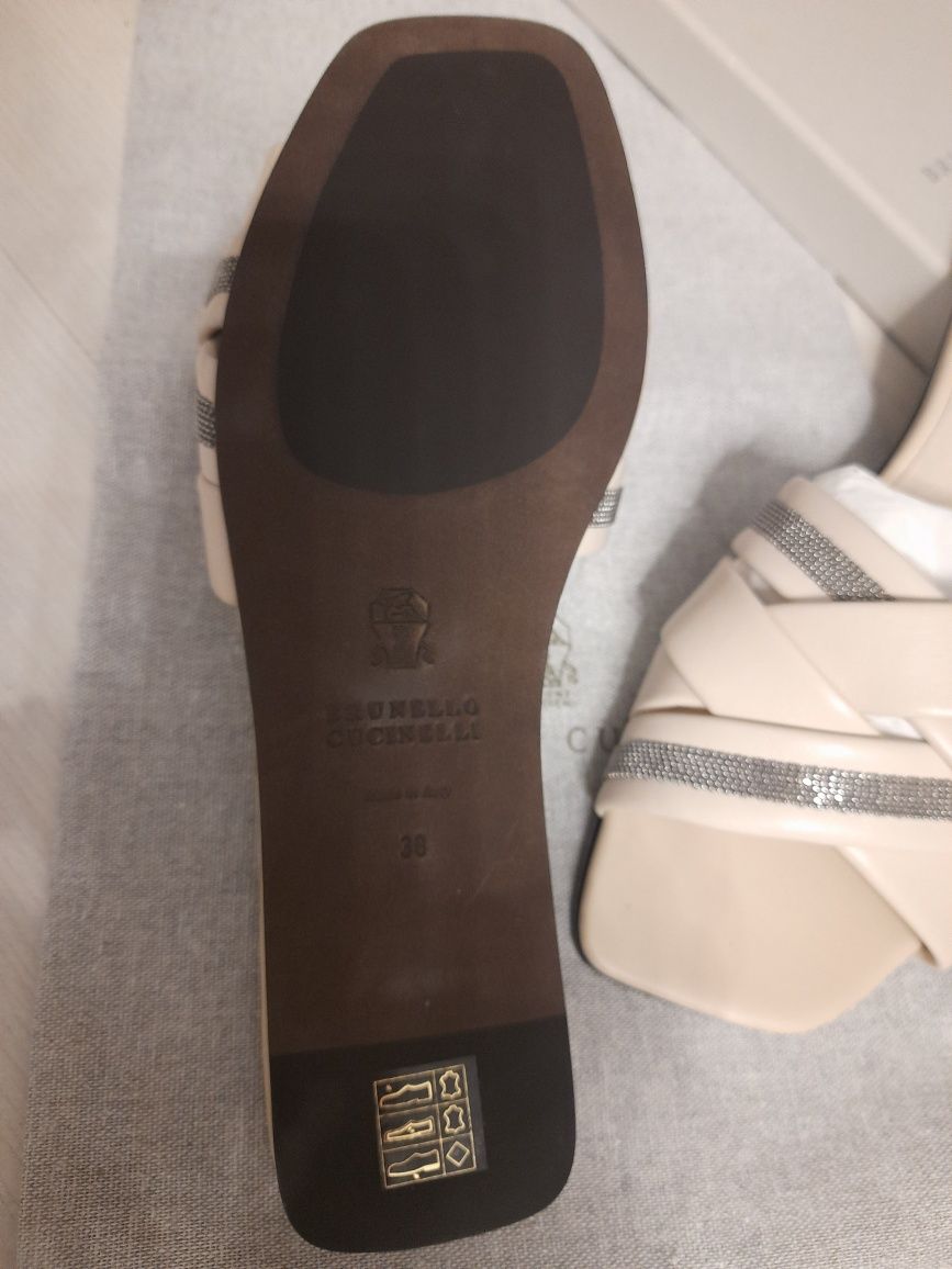 Шлепанцы Brunello Cucinelli 38р