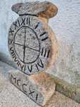 Relógio de SOL Romano em pedra - granito