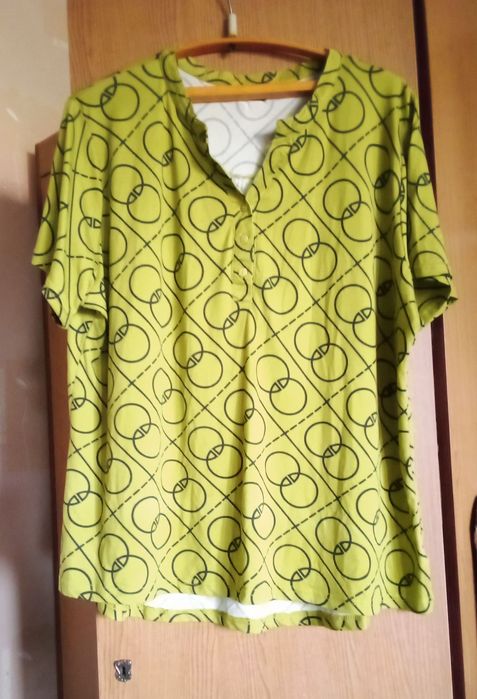 Вільний блузон Erbossi Туреччина 4-5XL, новий, дуже великі розміри