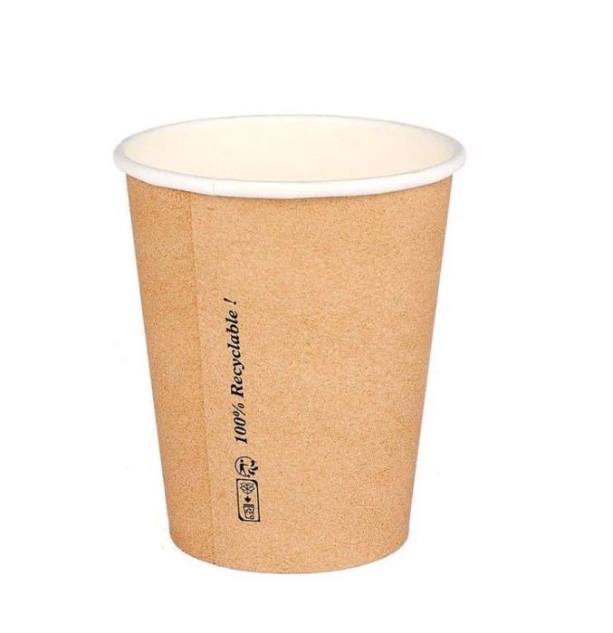 kubek papierowy 400ml na kawę kraft 50szt $