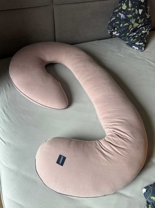 Poduszka ciążowa Poofi Organic kolor: lawenda używana [REZERWACJA]