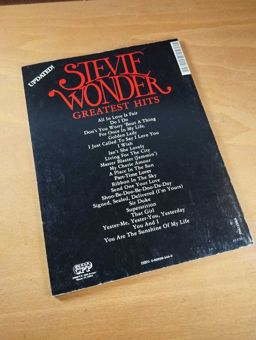 Partituras Stevie Wonder, Greatest Hits