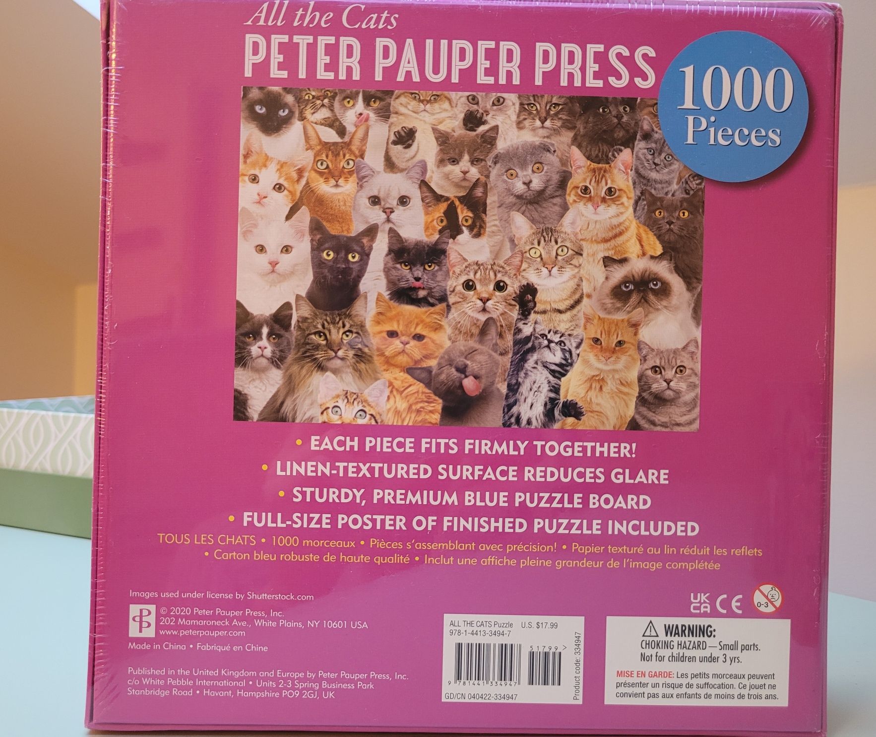 Nowe puzzle 1000 Peter Pauper Press