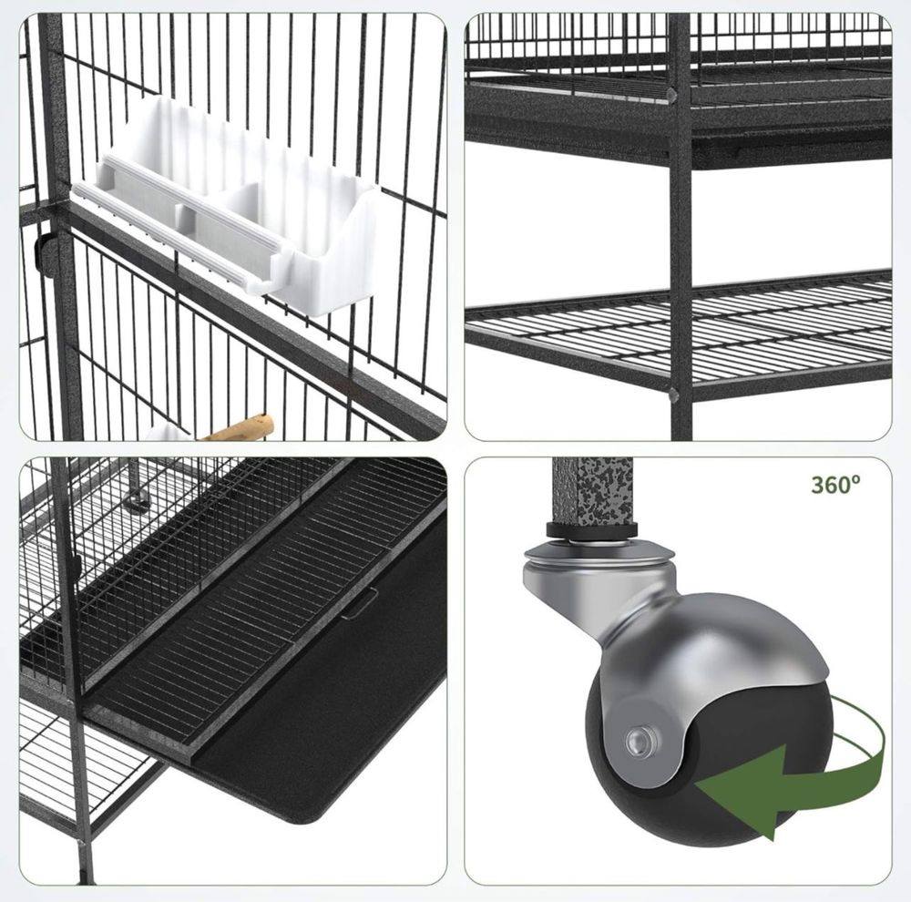 Gaiola para Aves - PORTES GRÁTIS