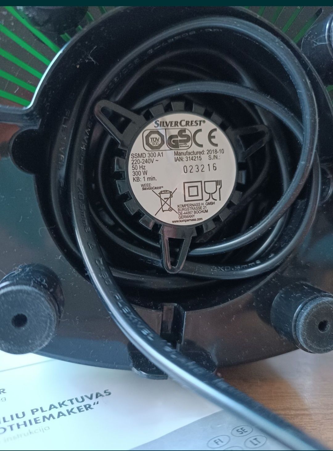 Міні блендер Silver Crest SSMD 300 A1