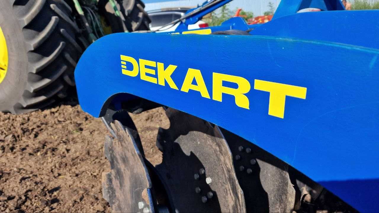 Дискова борона DEKART причіпна 4м тяжка