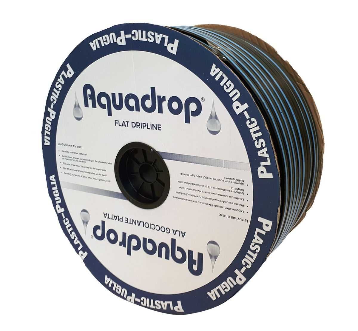 Taśma kroplująca AQUADROP 16mm/18mil/50cm 2,1 L/H 1000m