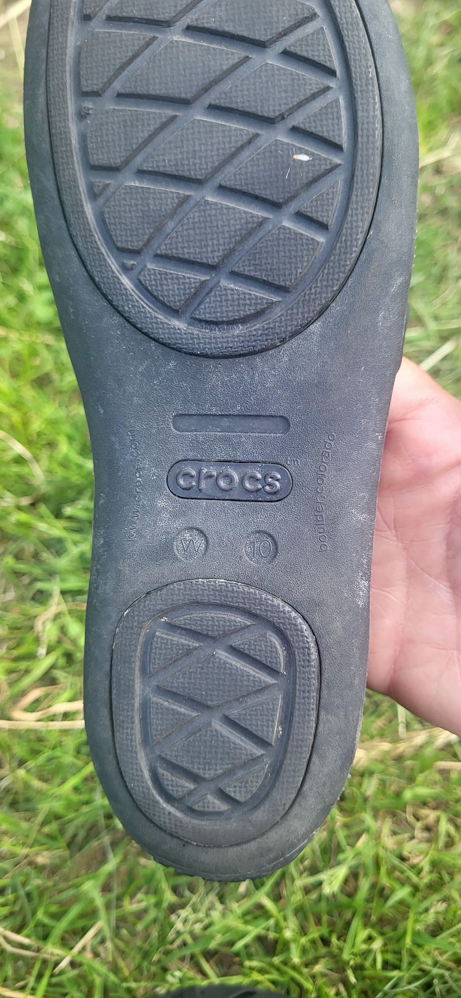 Sandaly Crocs huarache w10 41 42 czarne
