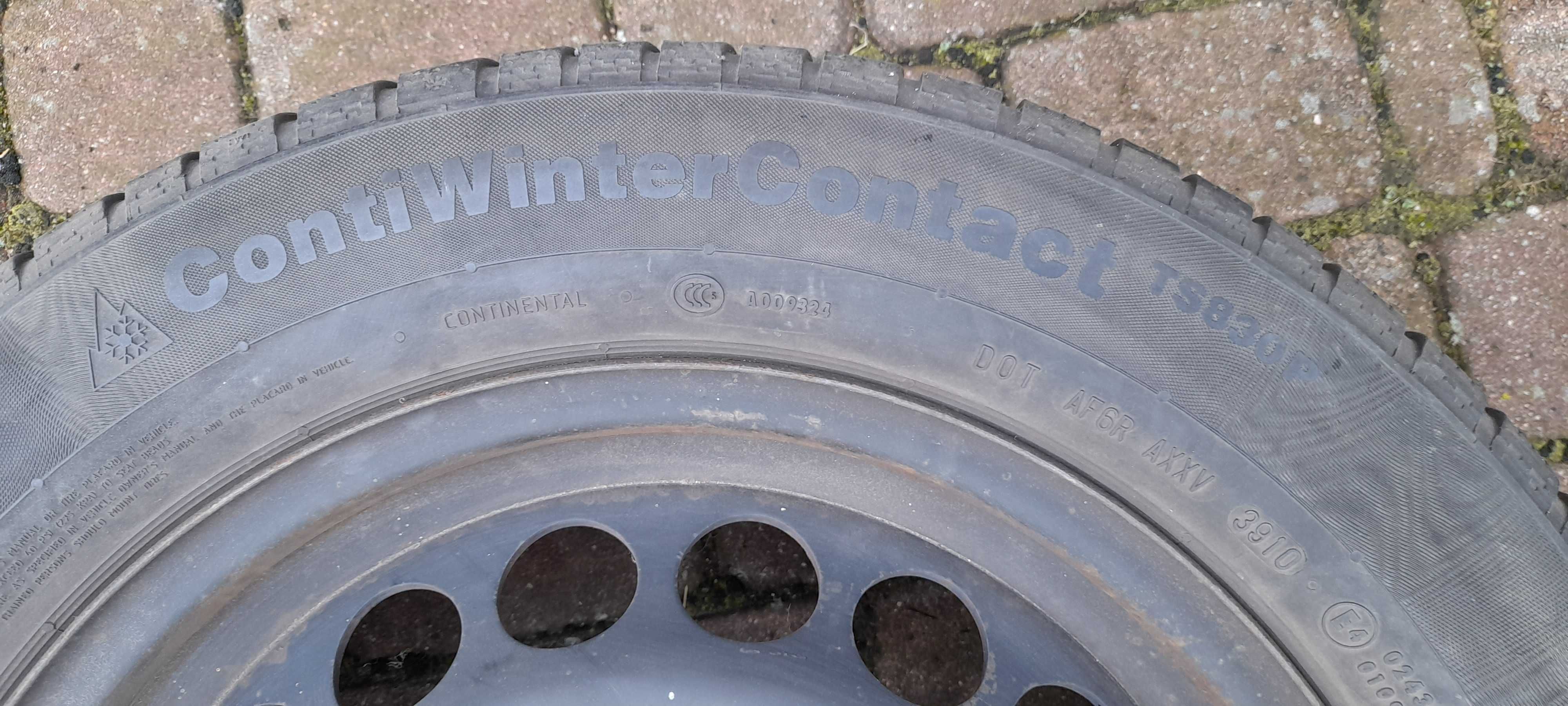 Opony zimowe z felgami 4 szt Continental Winter 225/55 r 16