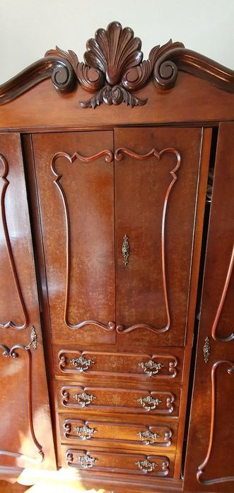 Roupeiro de 3 portas chippendale