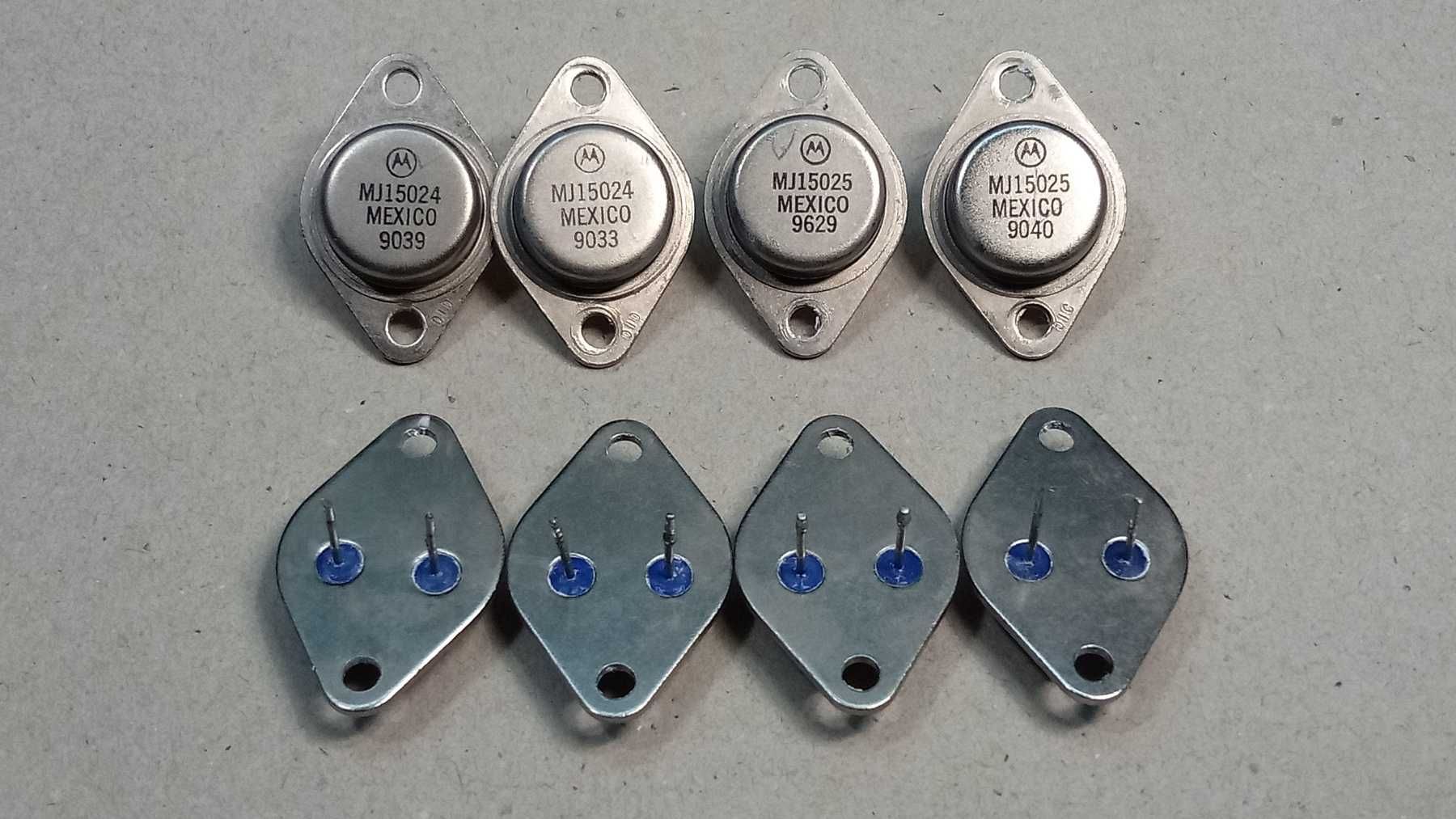 Біполярні транзистори Motorola MJ15024 MJ15025.