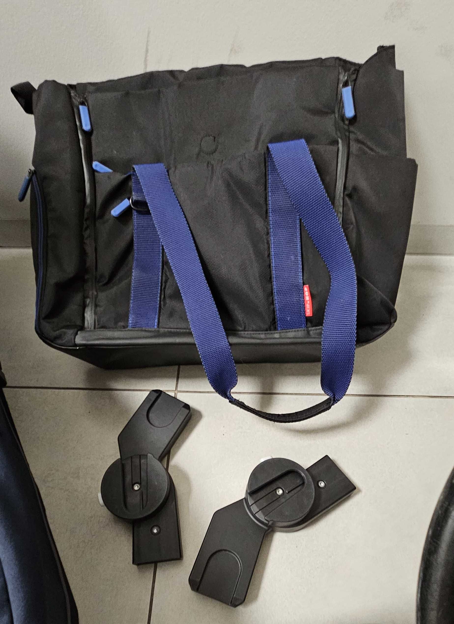 Wózek Cybex Balios M 2w1 plus torba, adaptery, zimowy pokrowiec