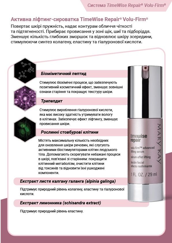 Набір mary kay timewise repair volu-firm