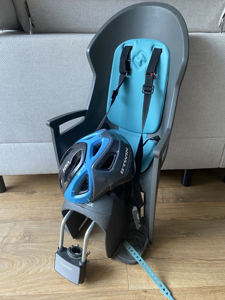 Fotelik rowerowy Chill Hamax + adapter + kask gratis !