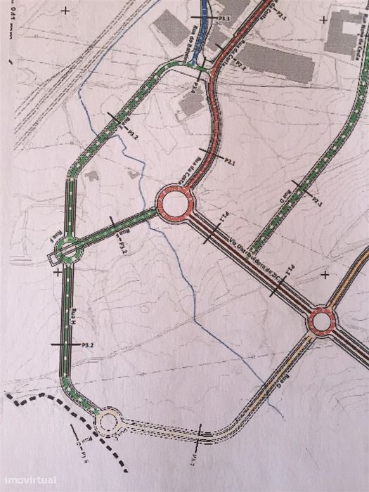 Terreno na zona industrial de Campo Valongo