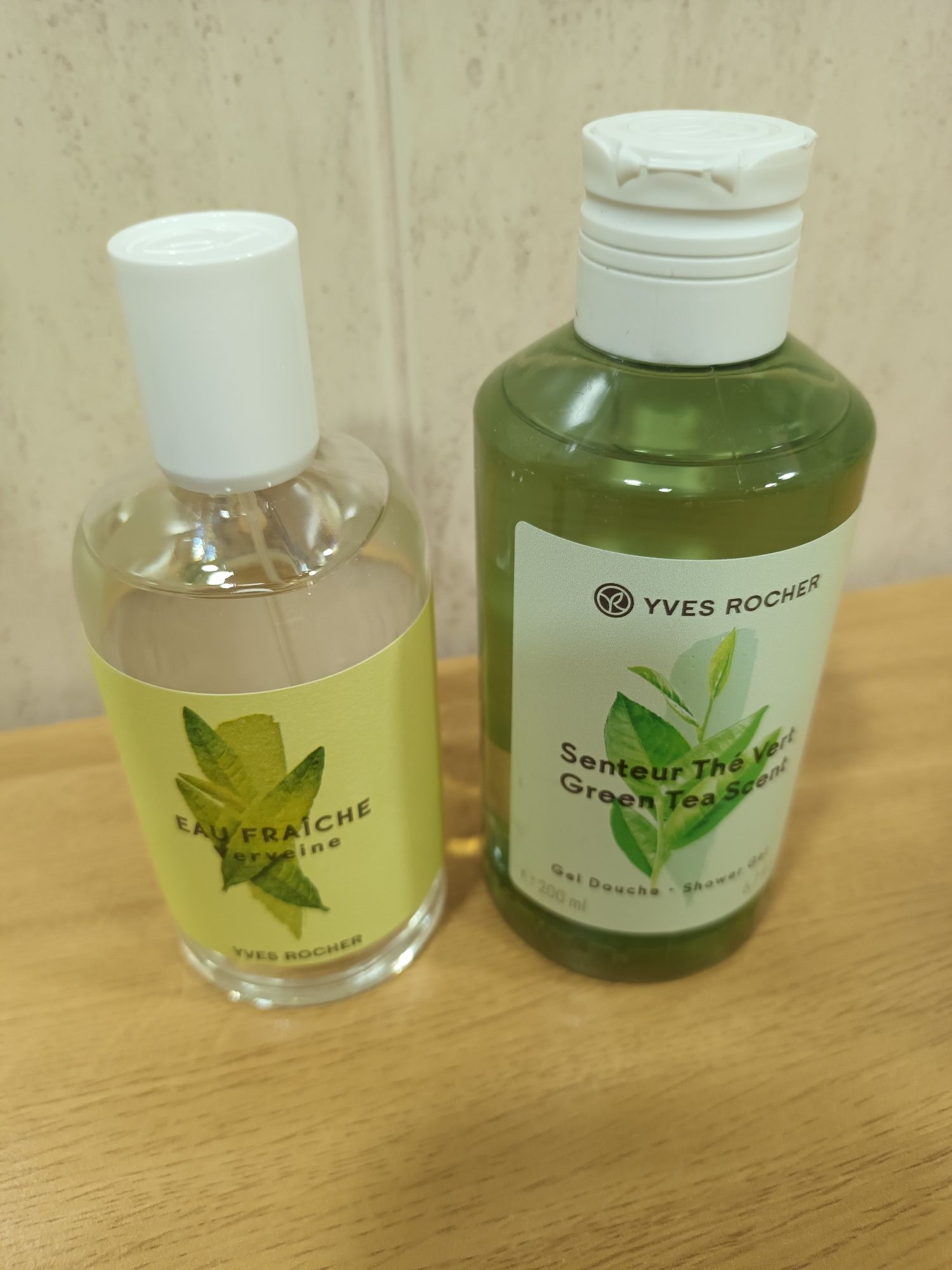 Eau fraiche verbena e gel de banho yves rocher