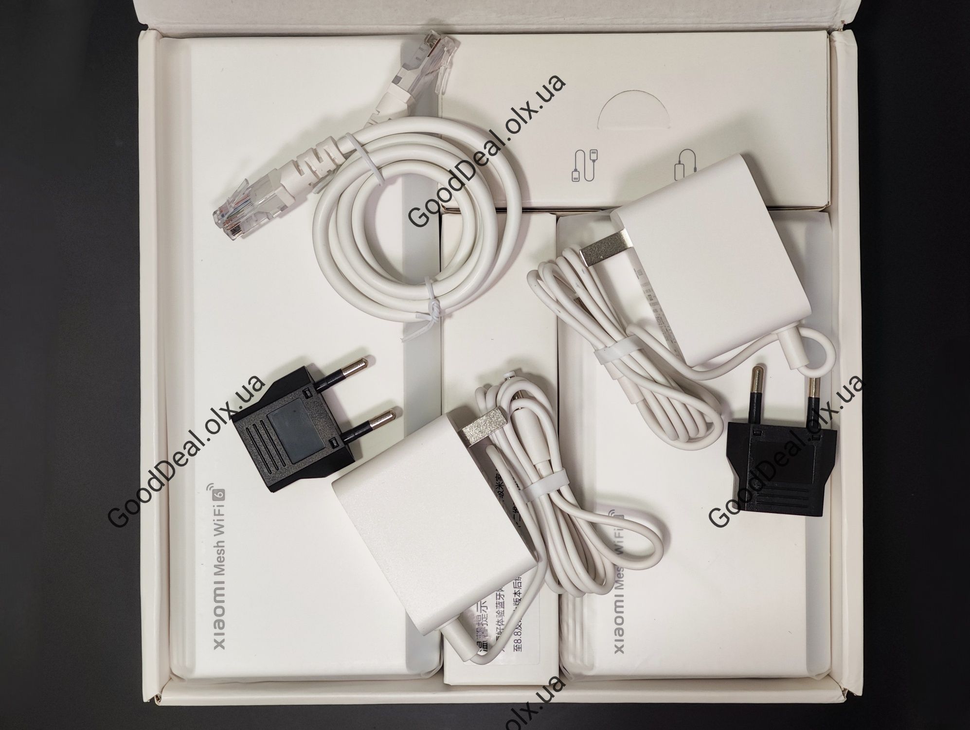 Mesh система Wi‑Fi 6 - Xiaomi Mesh System AX3000 (2‑pack). Набір