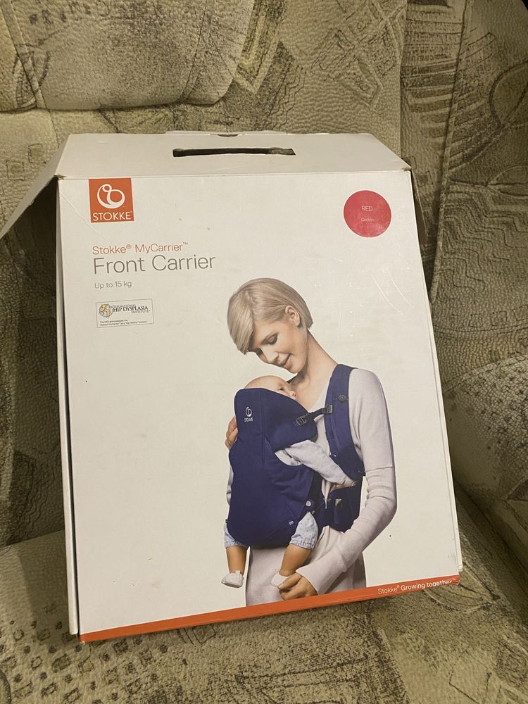 Рюкзак Stokke MyCarrier 3 в 1, колір: Червоний