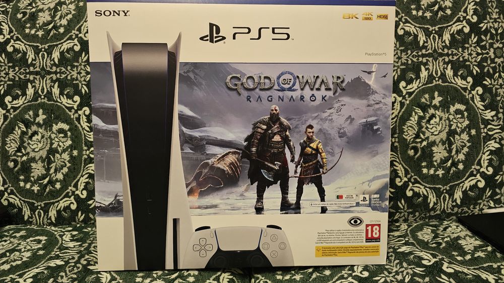 Playstation 5 825Gb (+2 jogos)