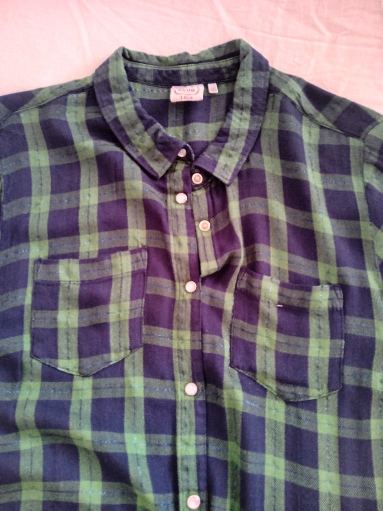 Camisa aos quadradinhos XS