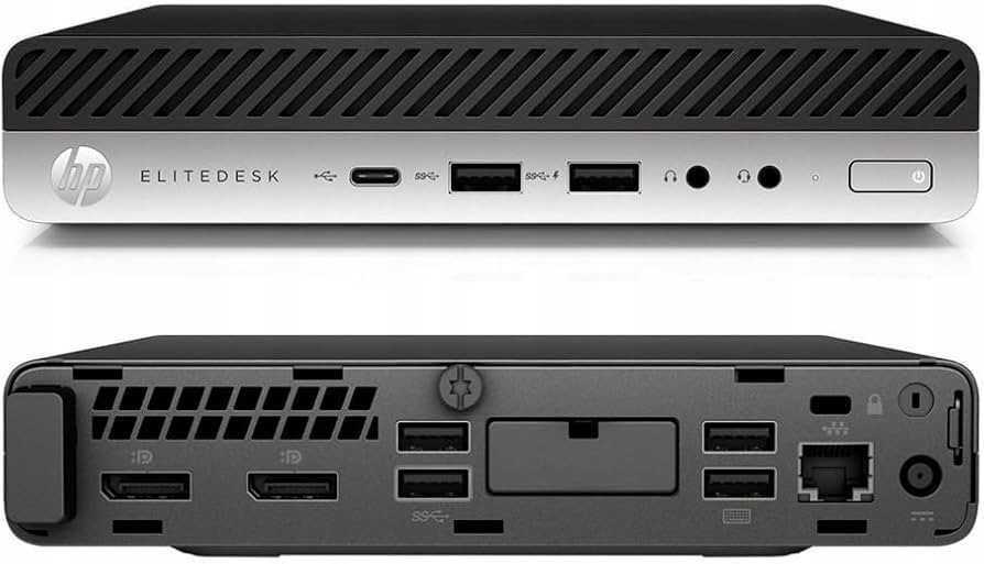 HP EliteDesk 800 G5 Mini - Intel Core i3-9300- 16GB RAM - 512GB SSD