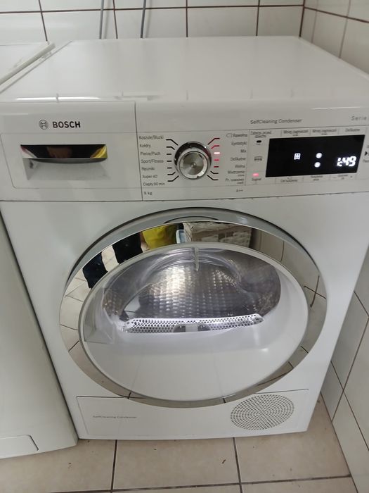 zestaw suszarka i pralka do ubran bosh/elektrolux