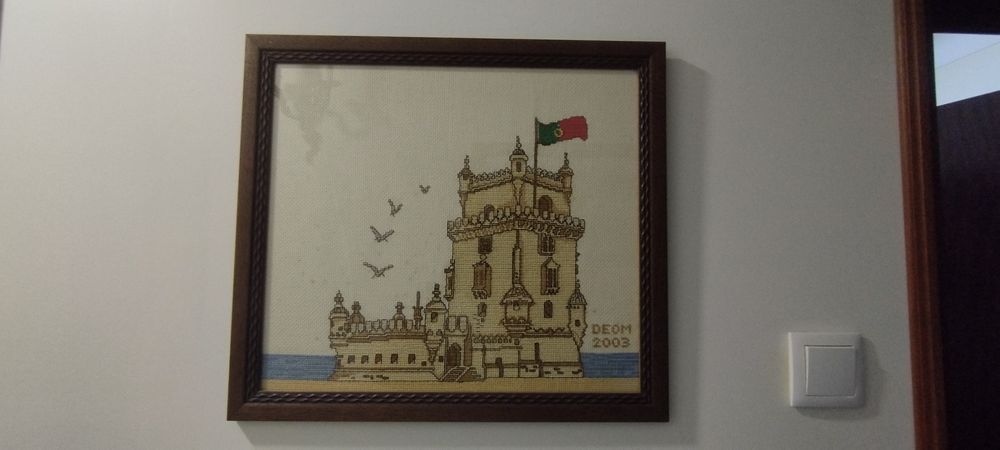 Quadro ponto cruz
