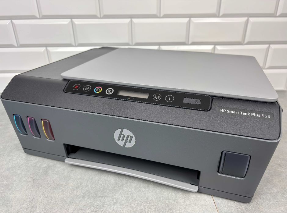 HP Smart Tank 555 Drukarka z tanimi tuszami tania w eksploatacji wifi