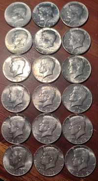 1/2 half dolar srebro USA, Kennedy.