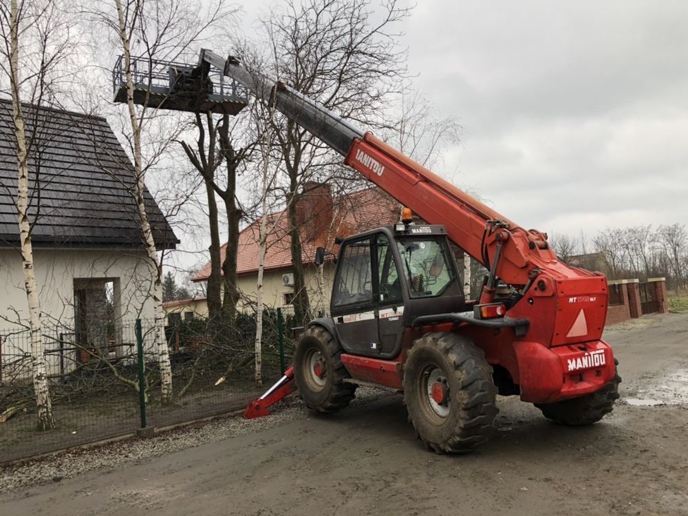 Wynajem ładowarek teleskopowych od 9-25 Metrów MANITOU, MERLO,TEREX