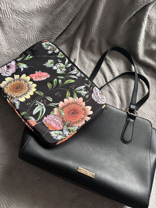 Nowa torba i etui na laptopa laptop a4 aktówka czarna duża na ramię