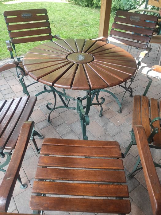 Zestaw ogrodowy  stół 4 krzesła