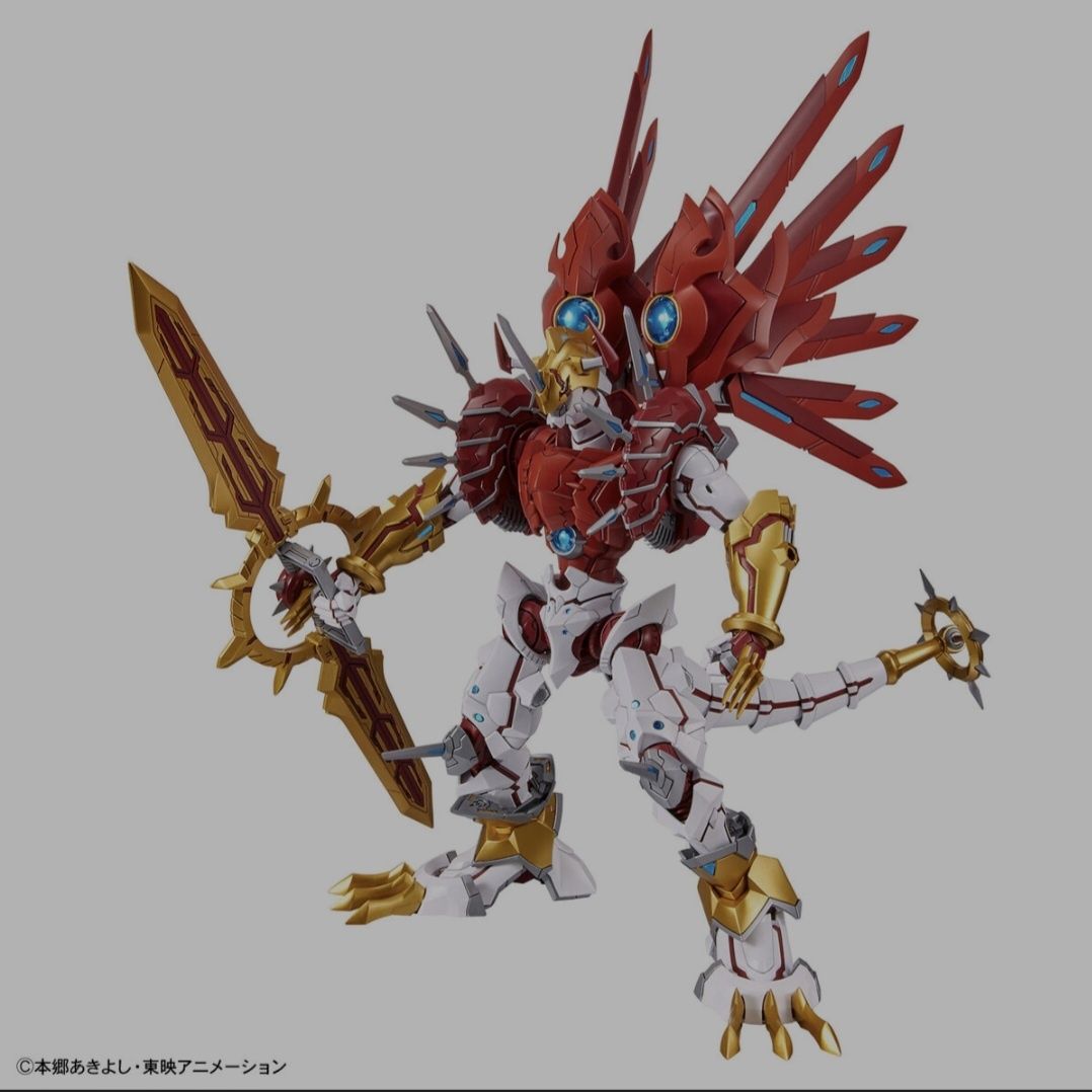 Збірна пластикова фігурка Дігімони Bandai Namco Shinegreymon