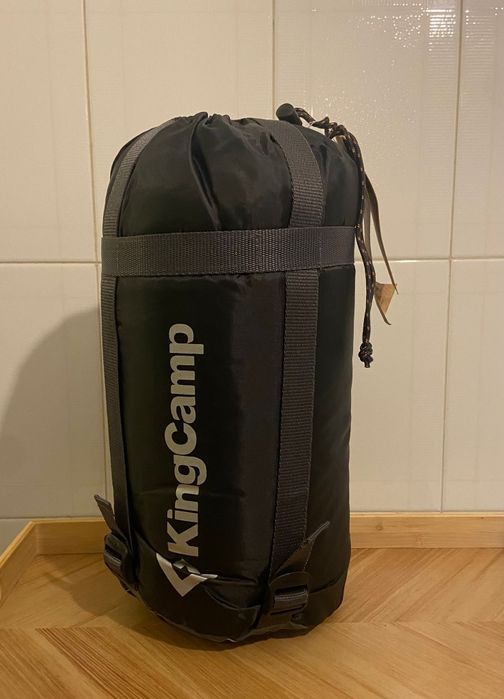 Saco-Cama KingCamp – Novo – Compacto e Leve – Ideal para Camping