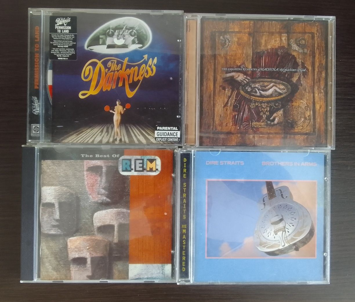 CD гр.The Smashing Pumpkins/Dire Straits/R.E.M./The Darkness