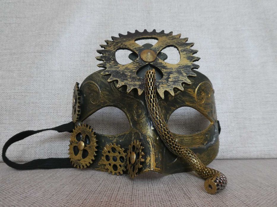 Máscara Halloween Steampunk