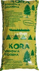 Kora sosnowa iglaków ogrodowa kwiatowa torf nawóz obornik humus