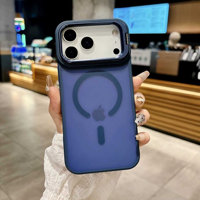Capa IPhone 17 com suporte e magsafe - Portes envio grátis