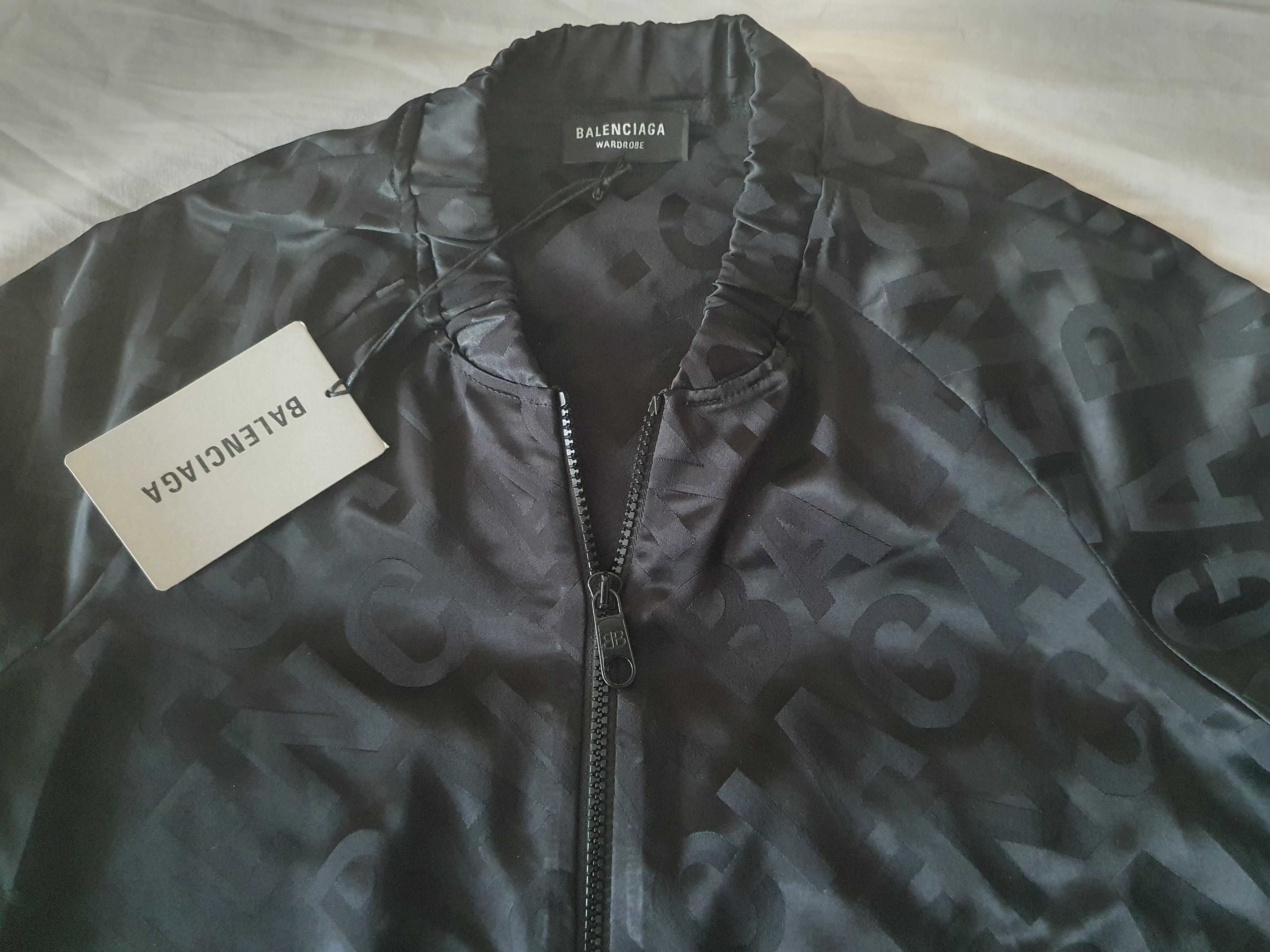 NOWA śliczna damska kurtka Balenciaga bomberka BB L 40