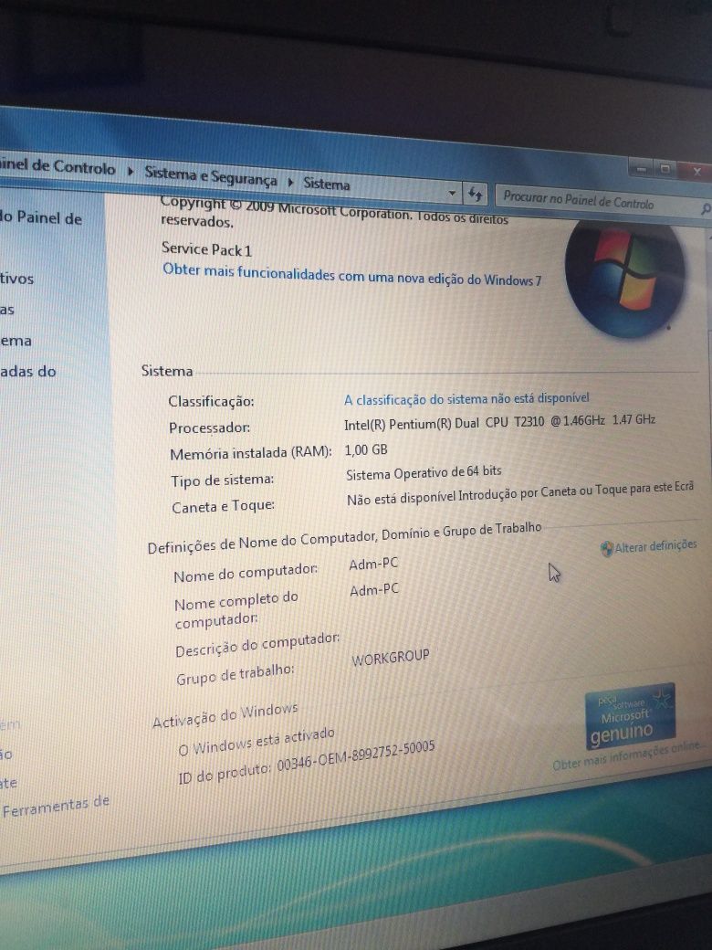 Toshiba Portátil