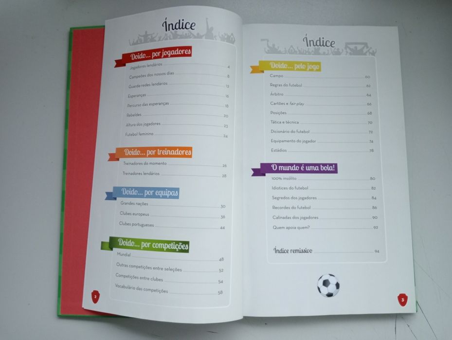 Livro doido por futebol