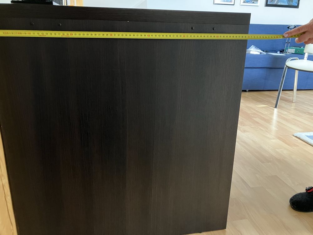 Duze Biurko wraz z szafką kolor wenge